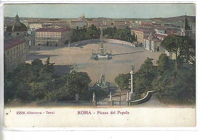 Piazza Del Popolo - Rome, Italy - Cakcollectibles