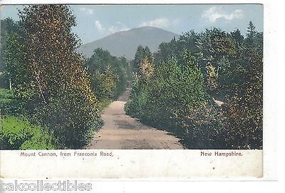 Mount Cannon from Franconia Road-New Hampshire 1909 - Cakcollectibles
