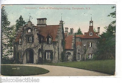"Sunnyside",Home of Washington Irving-Tarrytown,New York 1910 - Cakcollectibles