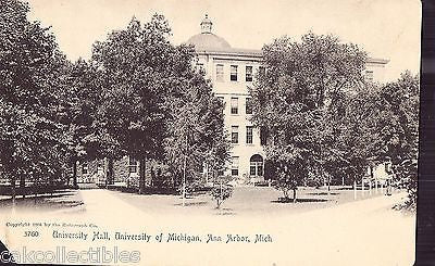 University Hall,University of Michigan-Ann Arbor,Michigan 1908 - Cakcollectibles
