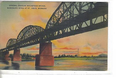 General  Douglas MacArthur Bridge-St. Louis,Missouri - Cakcollectibles
