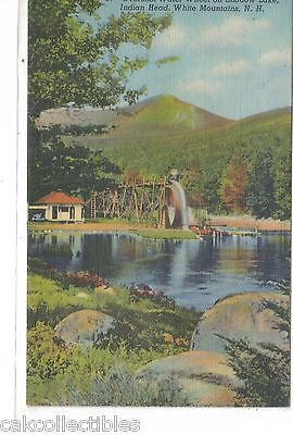 Overshot Water Wheel on Shadow Lake,Indian Head-White Mts.,New Hampshire - Cakcollectibles