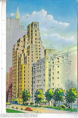 Hotel Tudor-New York City 1958 - Cakcollectibles