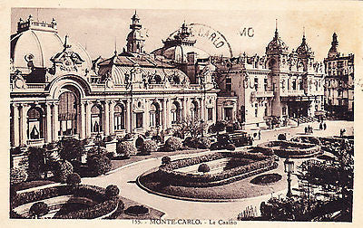 Monte Carlo La Casino Postcard - Cakcollectibles