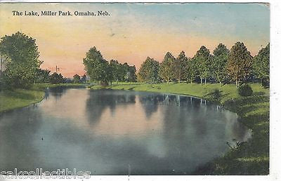 The Lake,Miller Park-Omaha,Nebraska  1912 - Cakcollectibles