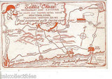 Sallie Chase Restaurant and Caterer-Newtown,Connecticut (Map Post Card) - Cakcollectibles - 1