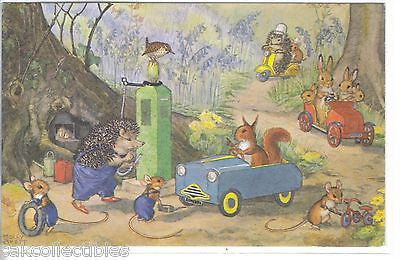 Woodland Garage by Molly Brett - Cakcollectibles - 1
