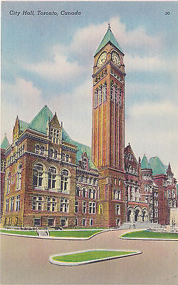 City Hall, Toronto, Canada Postcard - Cakcollectibles - 1