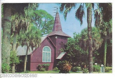Historic Faith Chapel-Jekyll Island-Georgia 1960 - Cakcollectibles