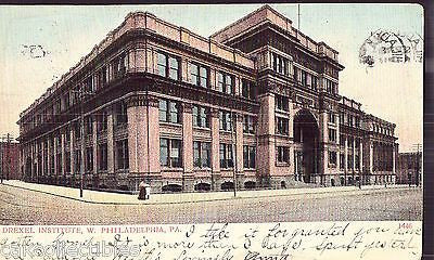 Drexel Institue-W. Philadelphia,Pennsylvania 1906 - Cakcollectibles