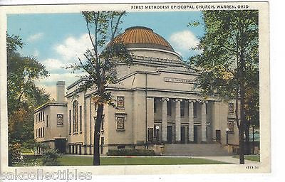 First Methodist Episcopal Church-Warren,Ohio - Cakcollectibles