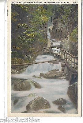 Entering The Flume Canyon-Franconia Notch,New Hampshire - Cakcollectibles