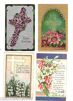 Lot of 4 Antique Easter Post Cards-Lot 40 - Cakcollectibles - 1