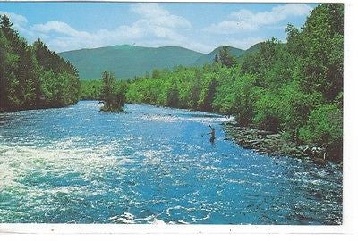 East Branch of The Penoscot River From Matagamon Campground, Maine - Cakcollectibles