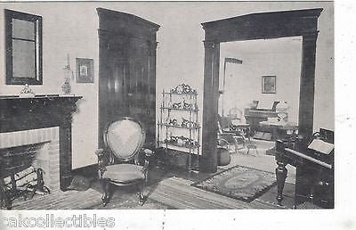 Parlor and Living Room,James Whitcomb Riley Home-Greenfield,Indiana - Cakcollectibles