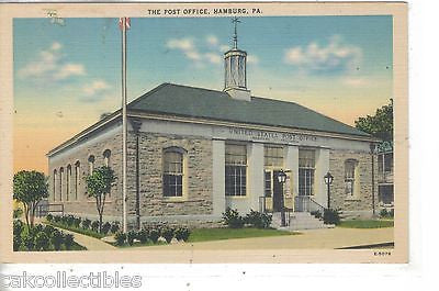 The Post Office-Hamburg,Pennsylvania - Cakcollectibles