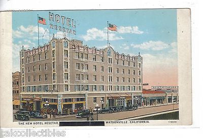 The New Hotel Resetar-Watsonville,California 1934 - Cakcollectibles