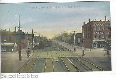 Third Street,East of Central Avenue-Dunkirk,New York - Cakcollectibles