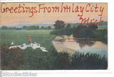 Greetings from Imlay City,Michigan - Cakcollectibles - 1