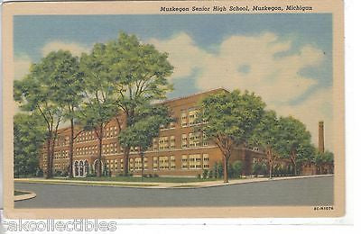 Muskegon Senior High School-Muskegon,Michigan - Cakcollectibles
