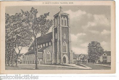 St. Mary's Church-Taunton,Massachusetts - Cakcollectibles