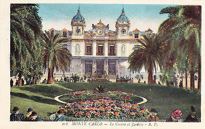 Le Casino Et Jardins Postcard - Cakcollectibles