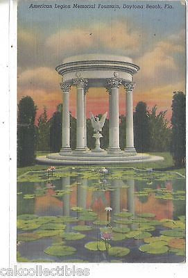 American Legion Memorial Fountain-Daytona Beach,Florida - Cakcollectibles