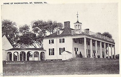Home of George Washington-Mt. Vernon,Virginia - Cakcollectibles