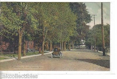 Residence Street-Pontiac,Michigan 1909 - Cakcollectibles - 1
