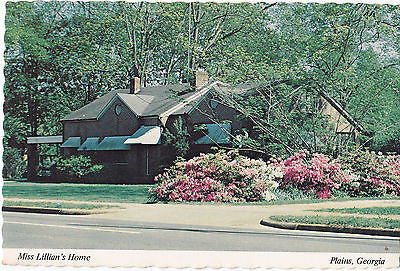 Miss Lillian Carter's Home Plains, Georgia Postcard - Cakcollectibles - 1