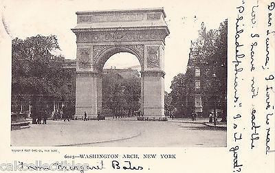 Washington Arch-New York City 1905 - Cakcollectibles