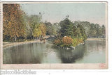 Lake in Elm Park-Worcester,Massachusetts 1908 - Cakcollectibles - 1