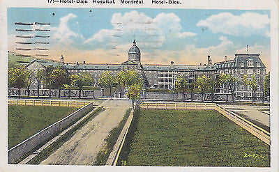 Hotel-Dieu Hospital, Montreal, Canada Postcard - Cakcollectibles - 1
