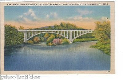Bridge over Holston River on U.S. Highway 23 between Kingsport & Johnson City,Tn - Cakcollectibles