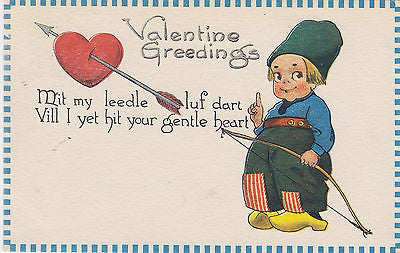 Your Gentle Heart Valentine Greetings Postcard - Cakcollectibles - 1