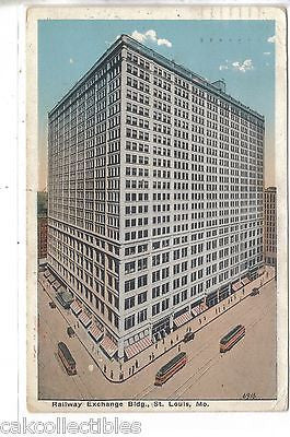 Railway Exchange Building-St. Louis,Missouri 1921 - Cakcollectibles