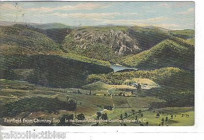 Fairfield from Chimney Top-Western North Carolina - Cakcollectibles