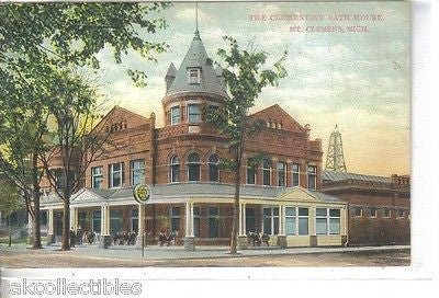 The Clementine Bath House-Mt. Clemens,Michigan 1911 - Cakcollectibles - 1