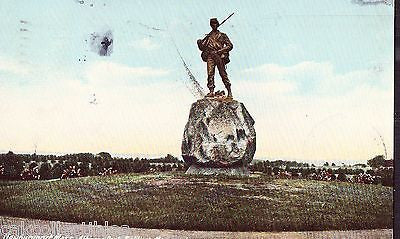 Soldiers Monument,Atkinson Park-Newburyport,Massachusetts 1906 - Cakcollectibles