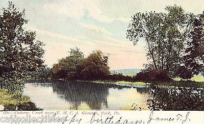 Codorus Creek near Y.M.C.A. Grounds-York,Pennsylvania UDB - Cakcollectibles