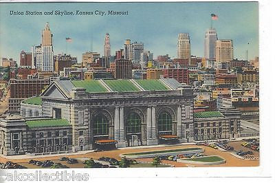 Union Station and Skyline-Kansas City,Missouri - Cakcollectibles