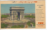 Arc De Triomphe-Paris (Along The Way of TWA) Advertising - 1