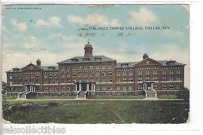 The Holy Trinity College-Dallas,Texas 1908 - Cakcollectibles