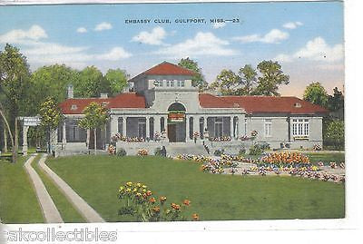 Embassy Club-Gulfport,Mississippi - Cakcollectibles
