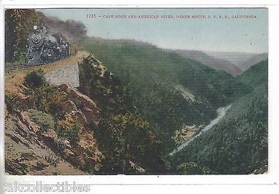 Cape Horn and American River,Ogden Route,S.P.R.R.-California - Cakcollectibles