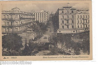 Hotel Continental et le Boulevard Georges-Clemenceau Oran - Cakcollectibles