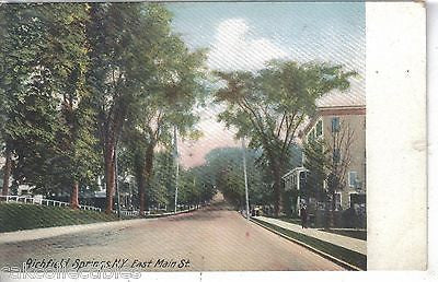 East Main Street-Richfield Springs,New York UDB - Cakcollectibles