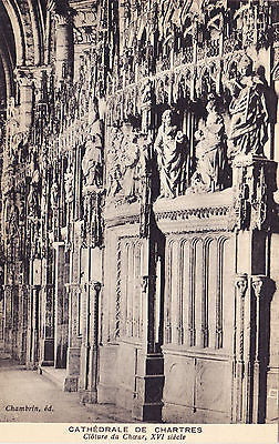 Cathedrale De Chartres France Postcard - Cakcollectibles