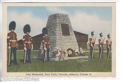 Pike Memorial,Fort York-Toronto,Ontario,Canada - Cakcollectibles
