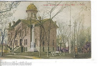 Court House-Stevens Point,Wisconsin - Cakcollectibles - 1